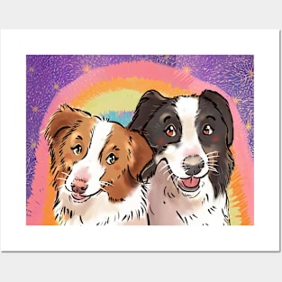 Happy doggys Posters and Art